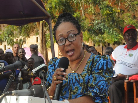 The First Lady, Mrs. Lordina Mahama