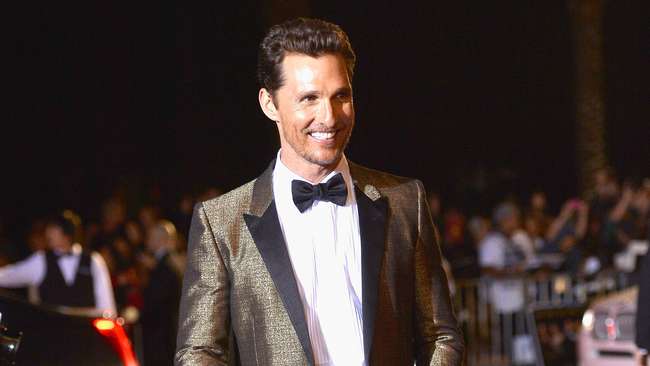 Matthew McConaughey pernah menjadi Aktor Pemeran Utama Terbaik Oscar atas perannya sebagai pengidap AIDS di film Dallas Buyers Club (Getty Images/Frazer Harrison)